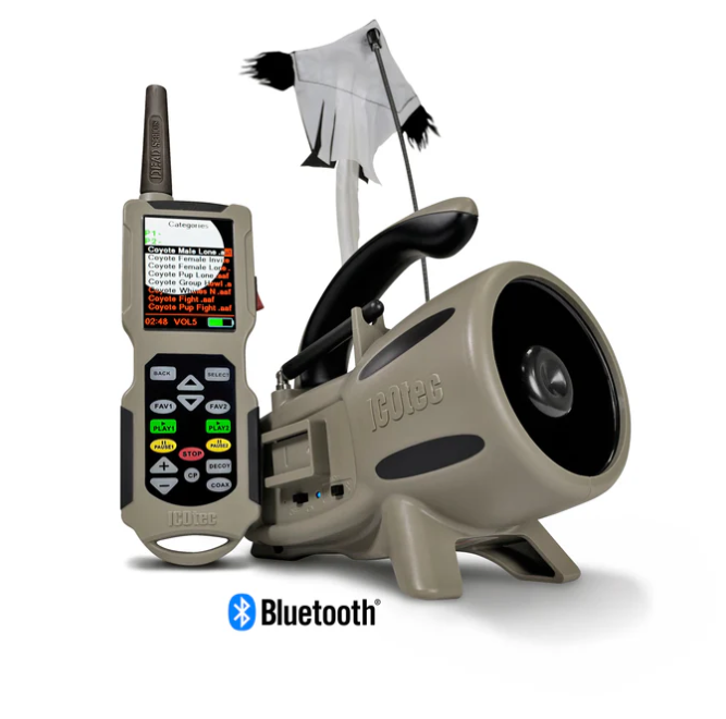 Chematoare ICOtec NOMAD+ cu Bluetooth și atrapa electronică AD400